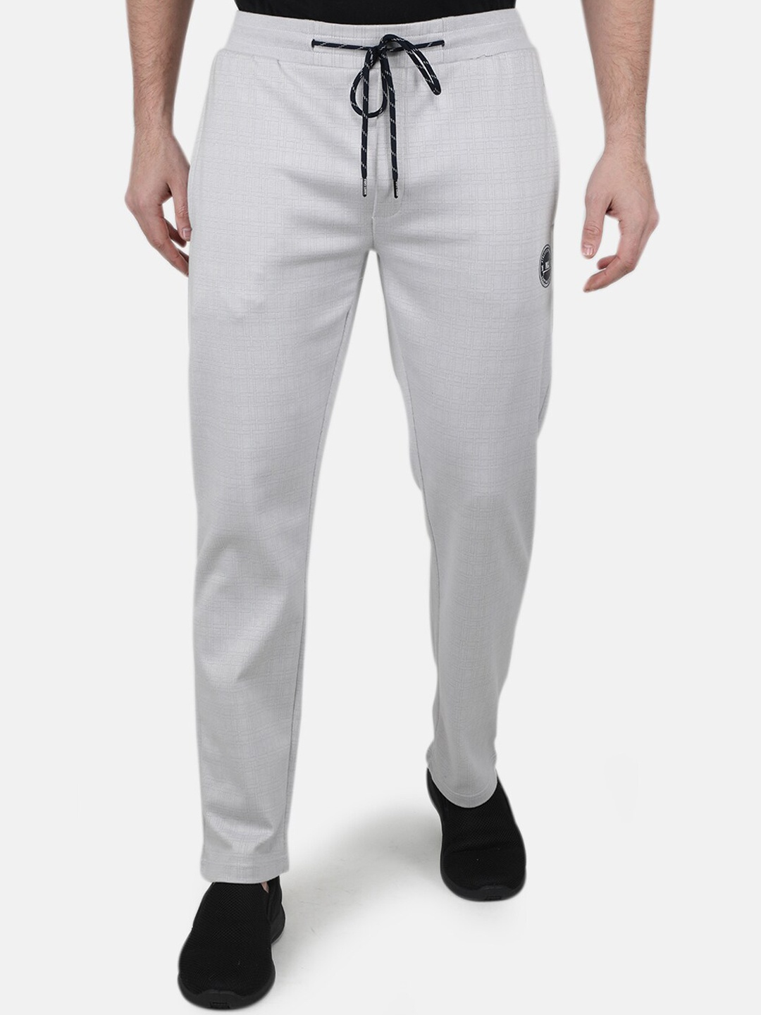 

Monte Carlo Men Mid Rise Track Pants, Grey
