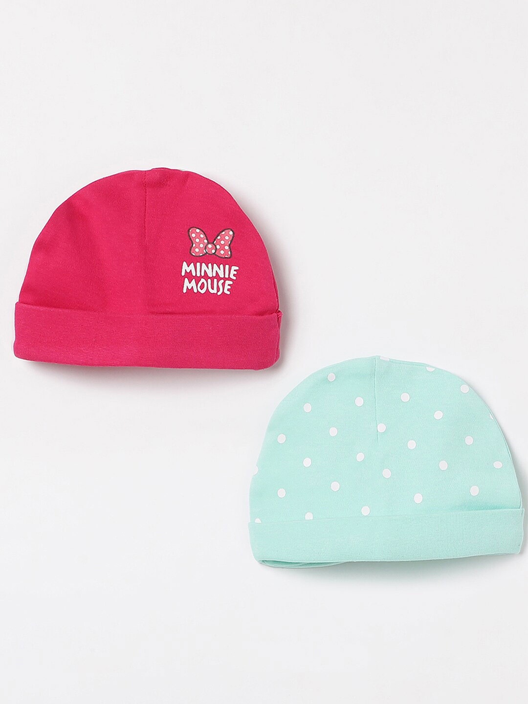 

Juniors by Lifestyle Girls Pack Of 2 Printed Beanie, Red