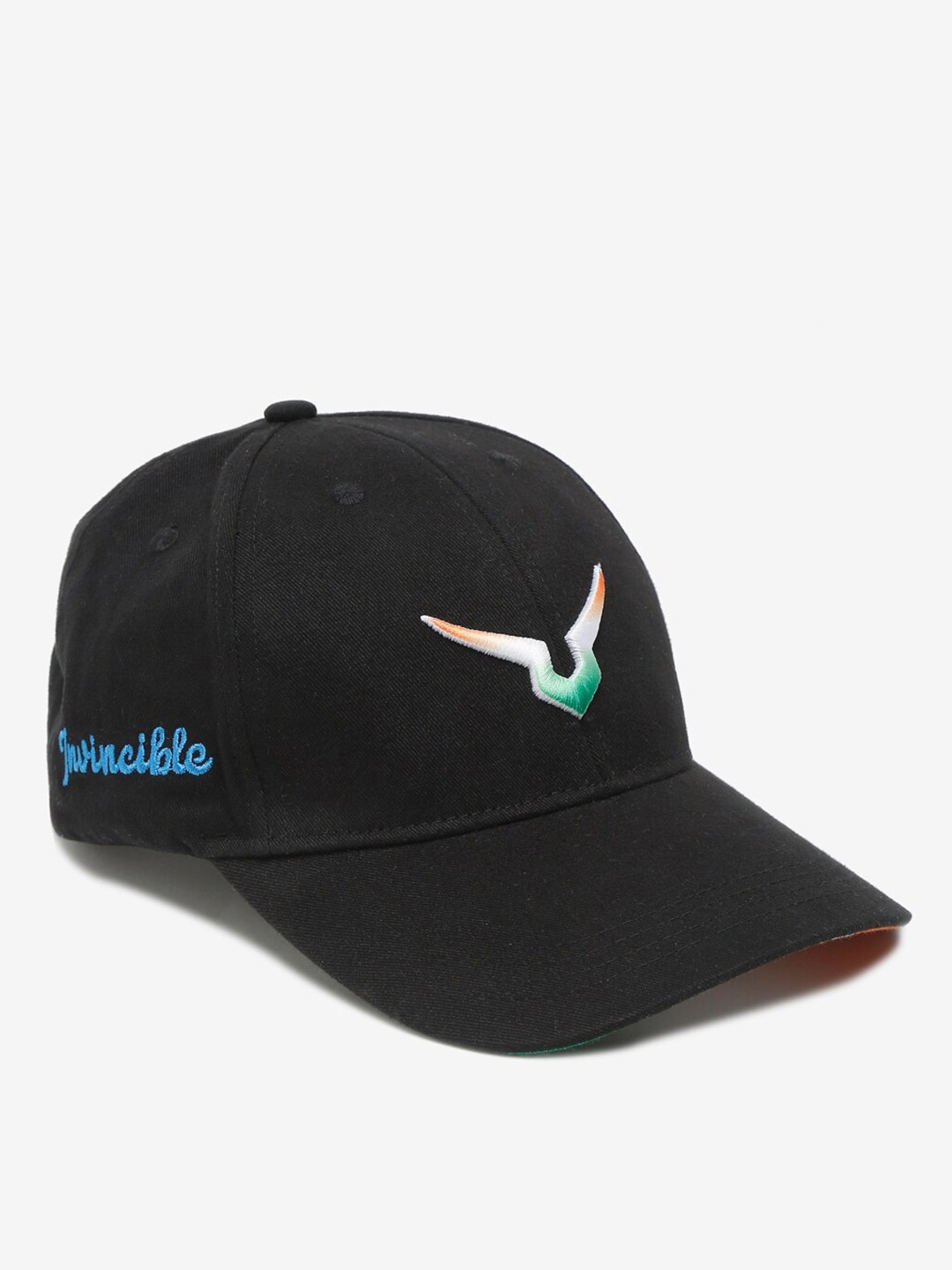 

Invincible India Limited Edition Unisex Baseball Cap, Black