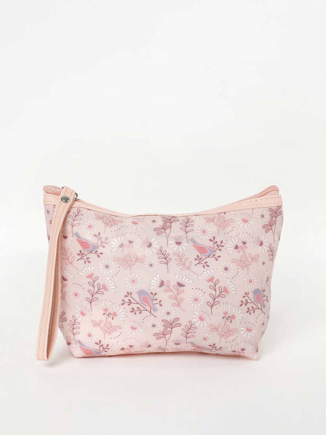 

Ginger by Lifestyle Floral Printed Makeup Organizers, Peach