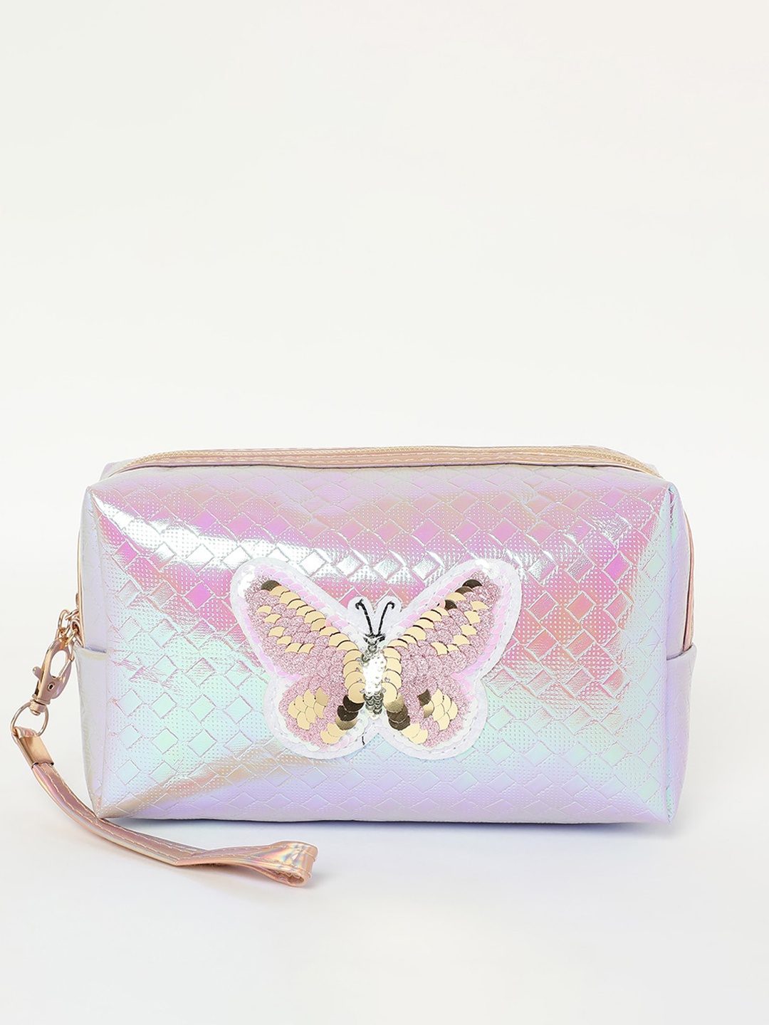 

Ginger by Lifestyle Women Self Design Travel Pouch, Pink