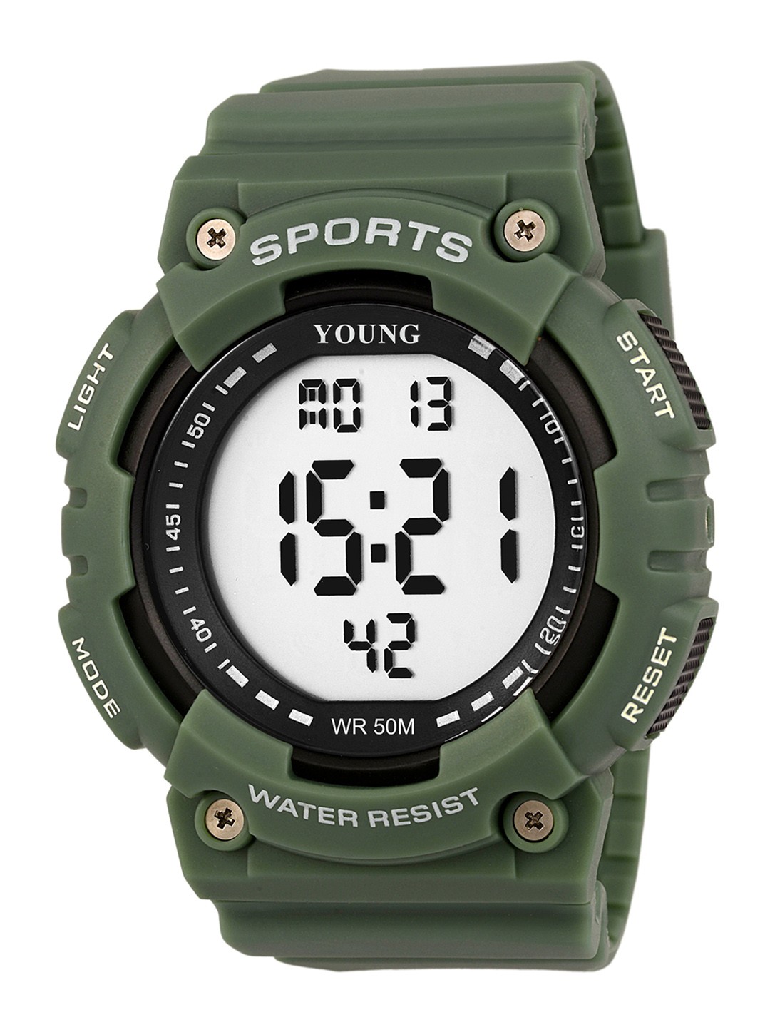 

Kool Kidz Kids Digital LED Backlight Watch KOOL KIDZ DIGITAL WATCH YM 704 GR, Green