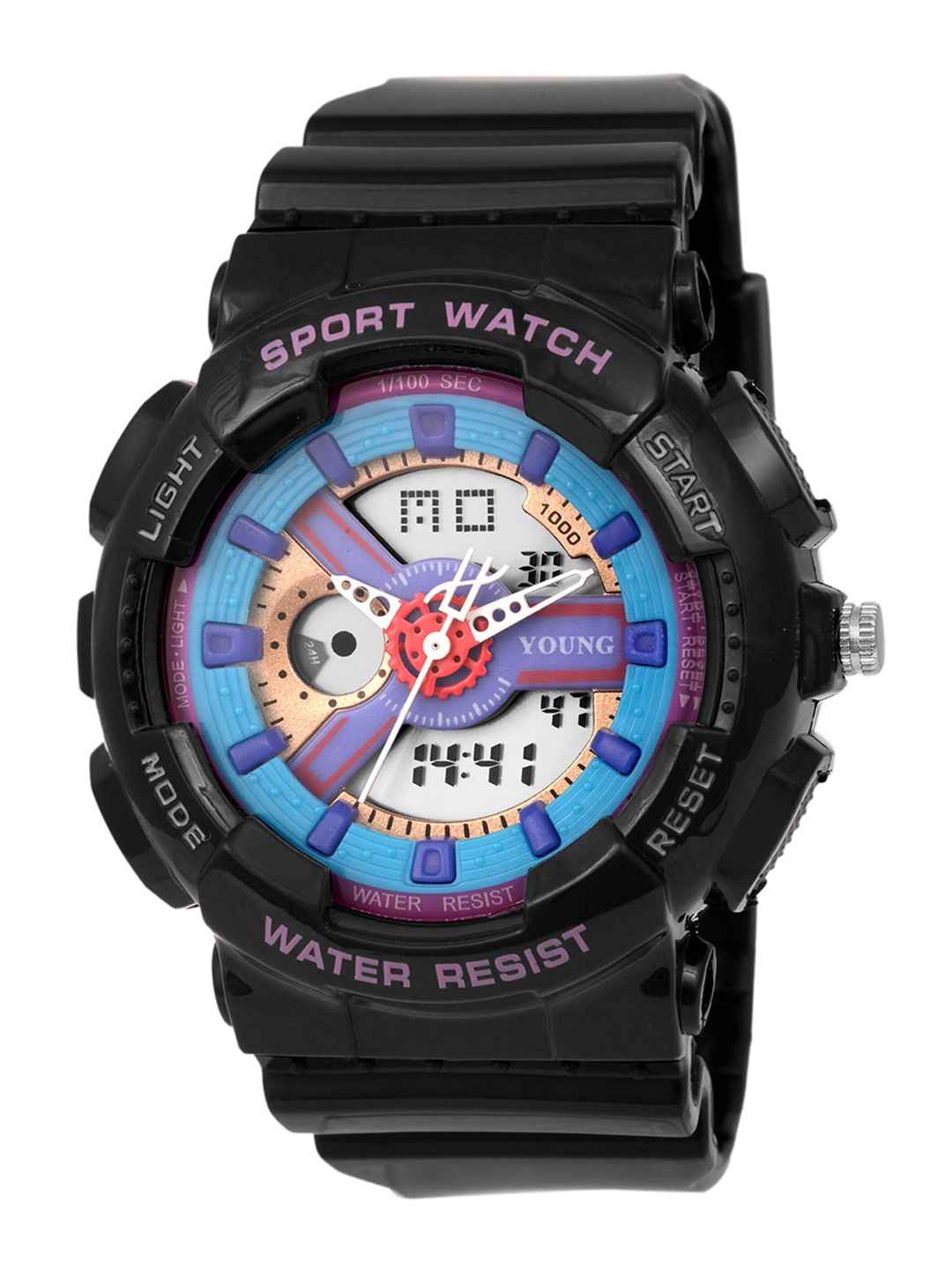 

Kool Kidz Kids Analogue and Digital Watch KOOL KIDZ ANA DIGITAL WATCH YM 653 BK, Black