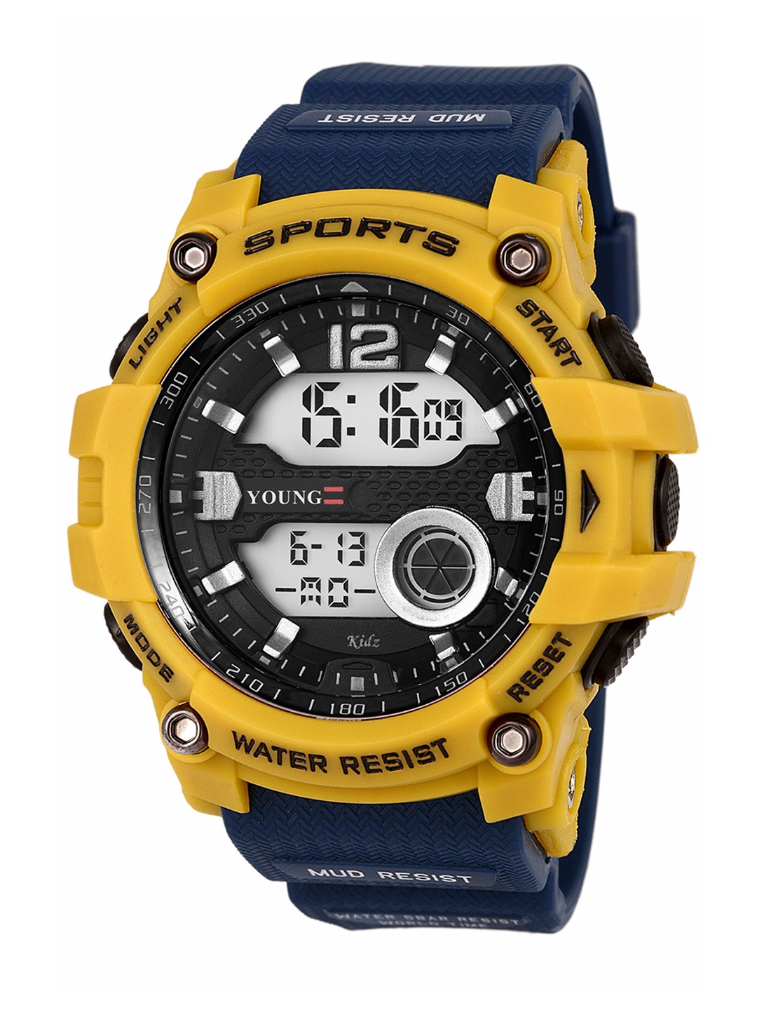 

Kool Kidz Kids Straps Analogue and Digital Watch YM 701 BL, Blue