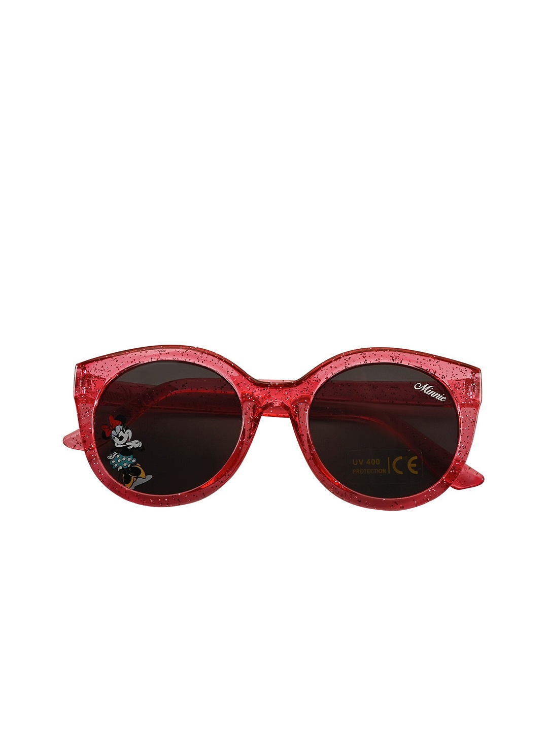 

Disney Girls Square Sunglasses with Polarised and UV Protected Lens TRHA22453, Red