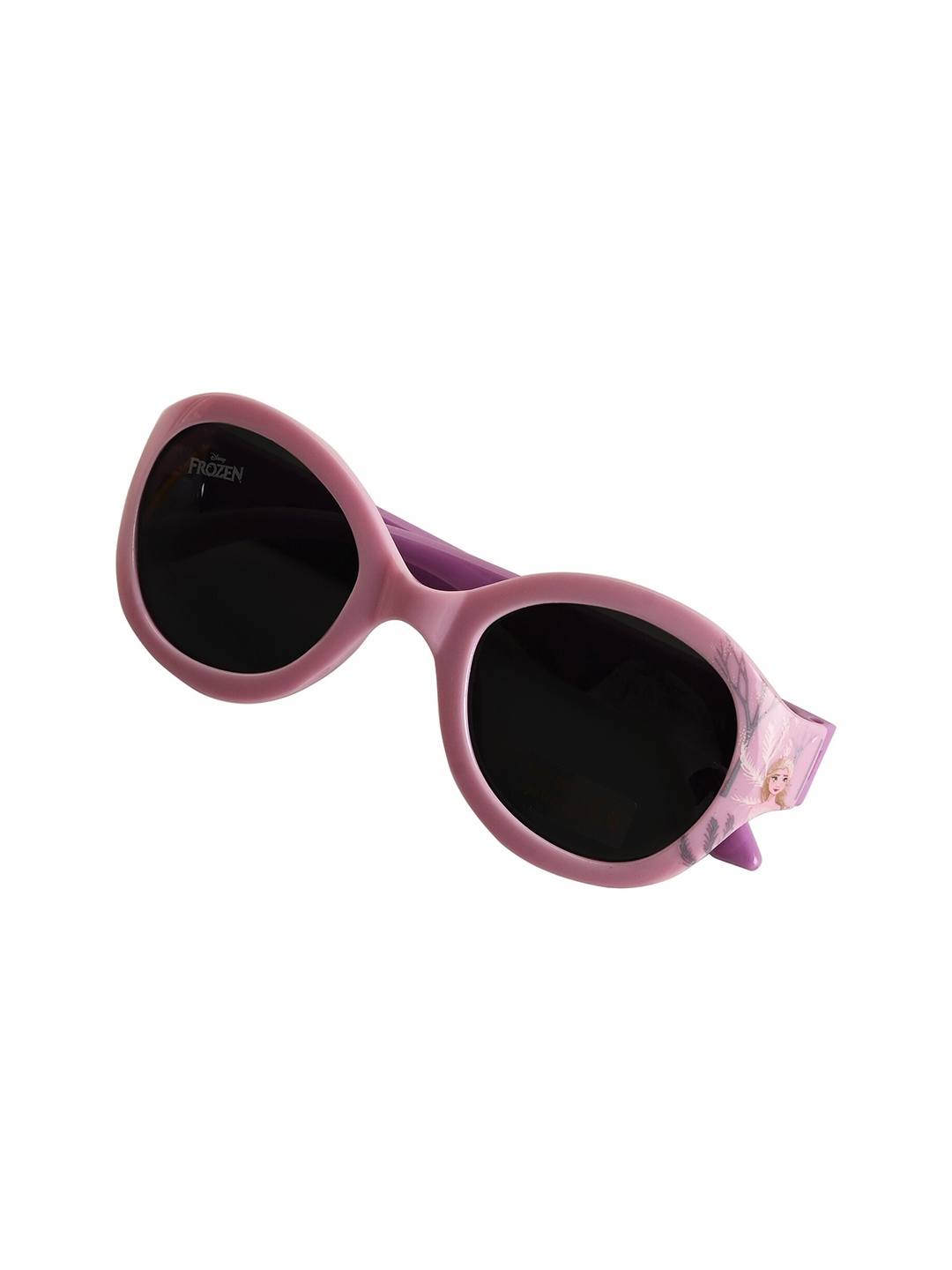 

Disney Girls Round Frozen Sunglasses With Polarised And UV Protected Lens TRHA22509, Pink