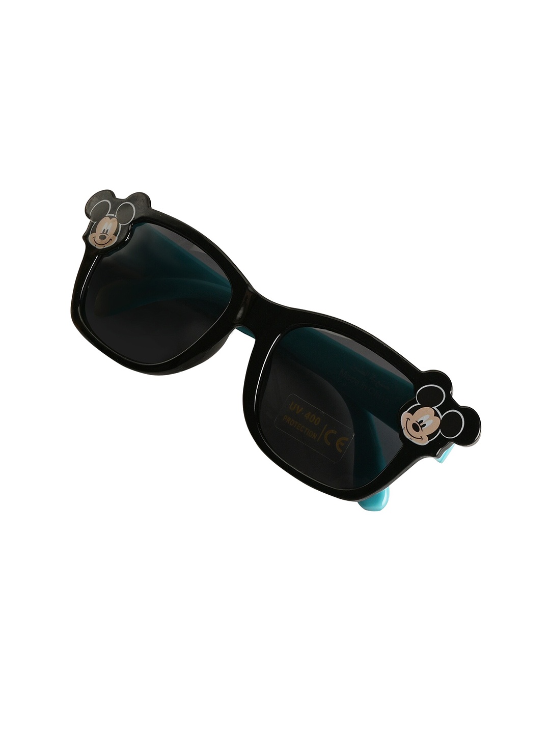 

Disney Boys Square Mickey Mouse Sunglasses with Polarised and UV Protected Lens TRHA22542, Black
