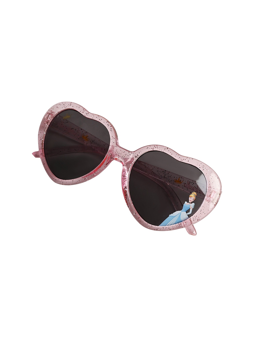 

Disney Girls Heart Princess Sunglasses with Polarised and UV Protected Lens TRHA22477, Grey