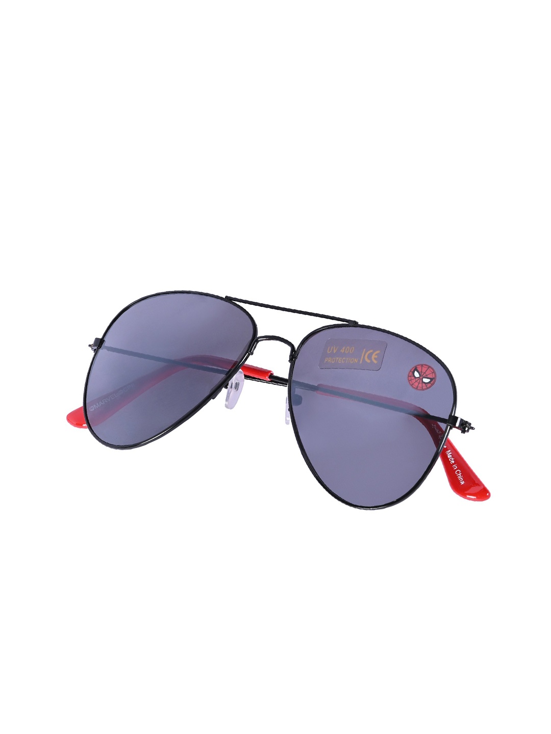 

Marvel Boys Aviator Spiderman Sunglasses with Polarised and UV Protected Lens TRHA22514, Grey