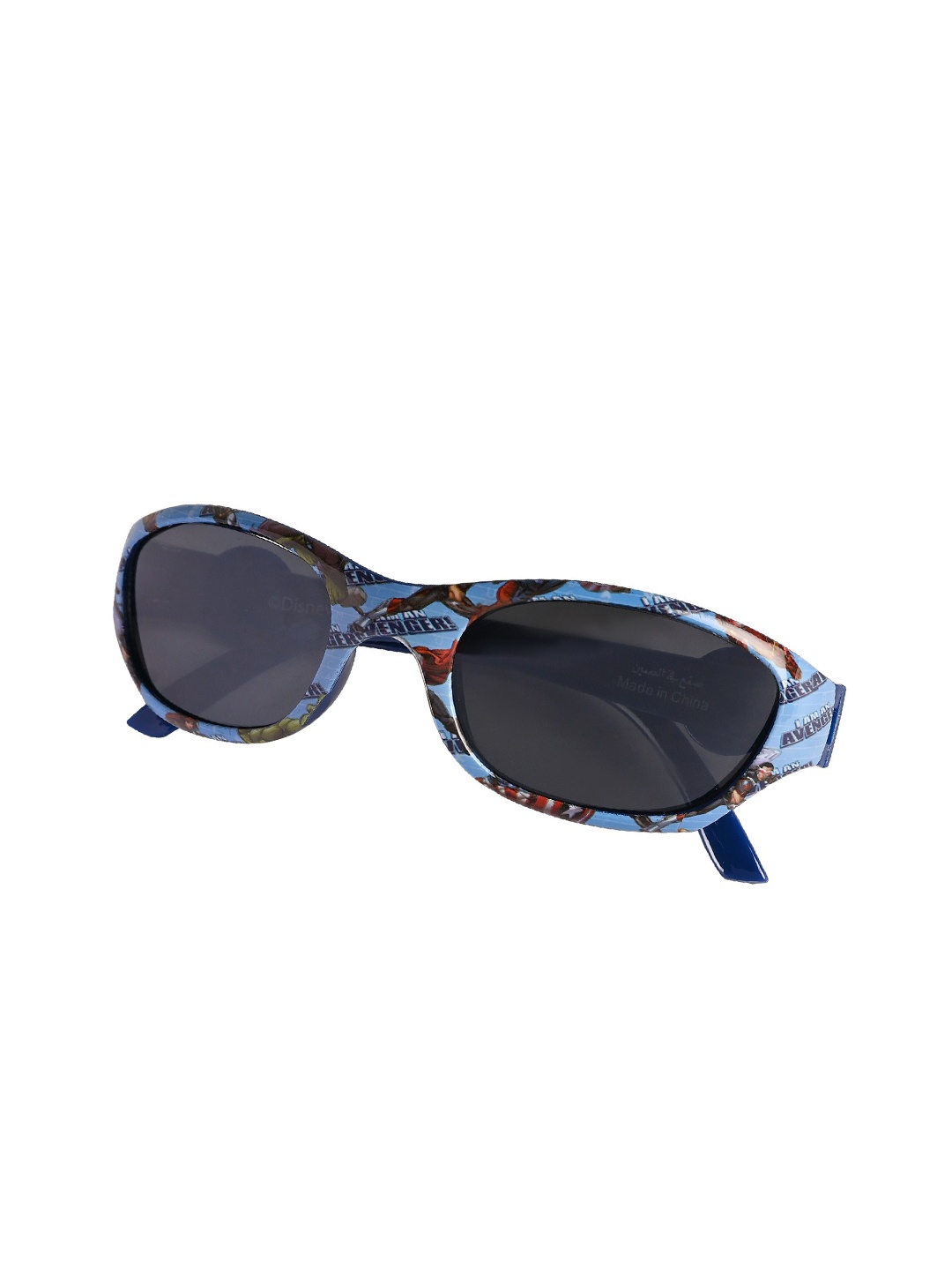

Marvel Boys Round Avangers Sunglasses with Polarised and UV Protected Lens TRHA22540, Blue