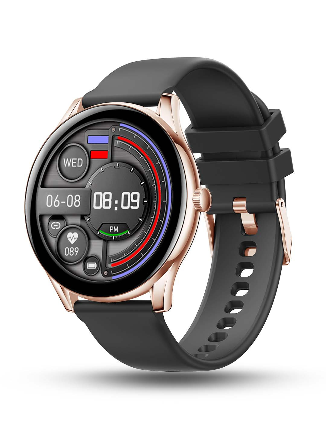 

pebble Cosmos Bold Bluetooth Calling Smartwatch, Gold