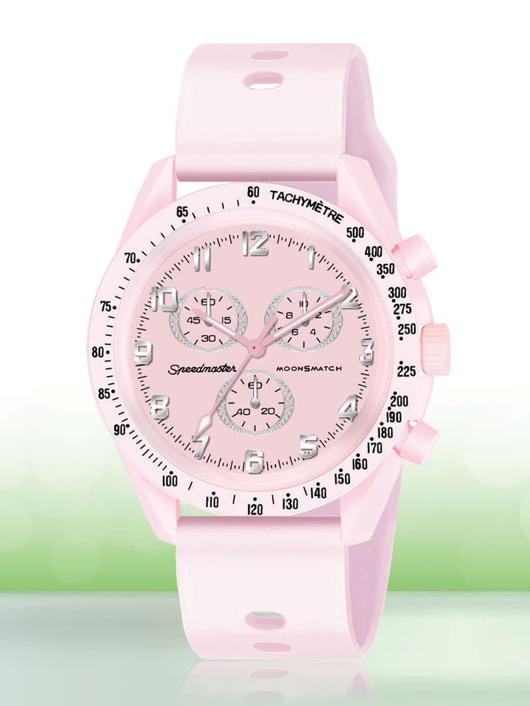 

Shocknshop Kids Embellished Dial LED Backlight Analogue Watch W62 Pink
