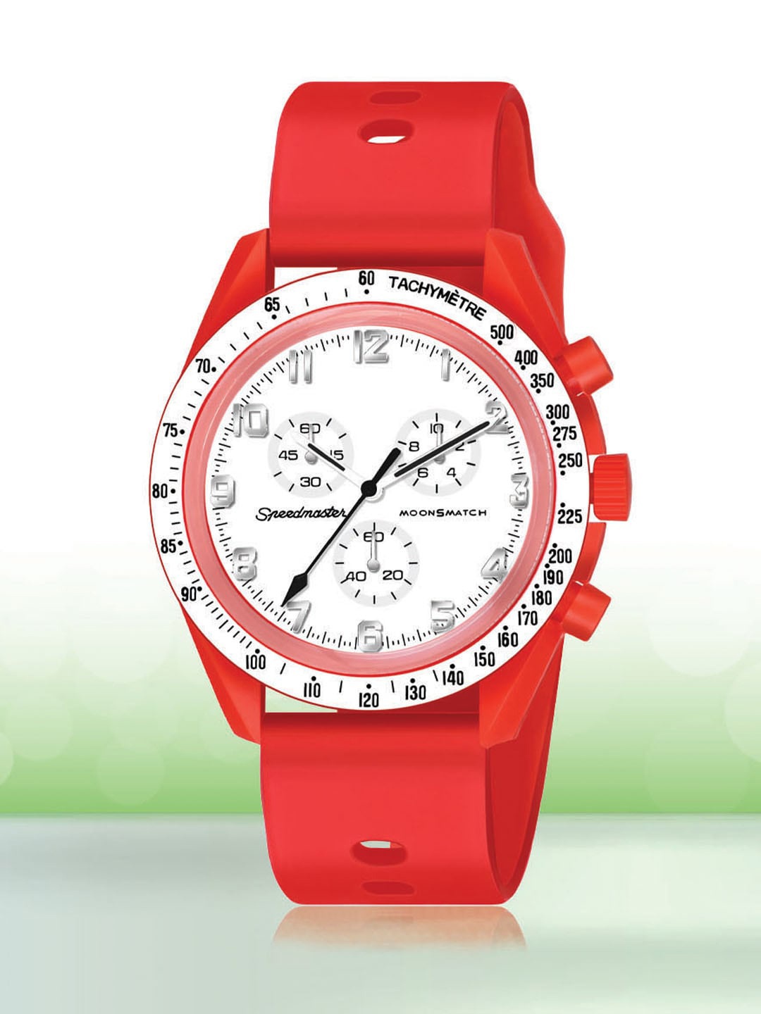 

Shocknshop Kids LED Backlight Embellished Dial & Red Straps Analogue Watch W62 Red