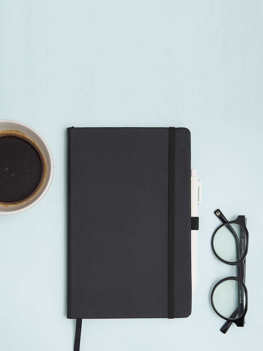 

Doodle Hardbound Ruled Diary with Pen Loop, Black