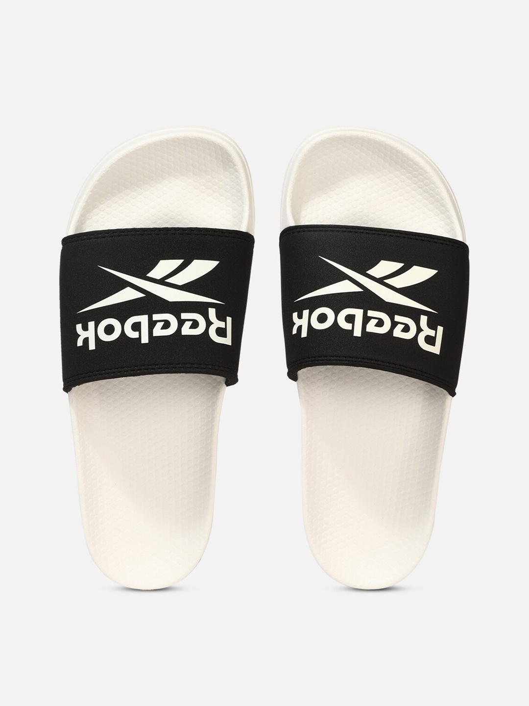 

Reebok Women Brand Logo Printed Fulgere Sliders, White