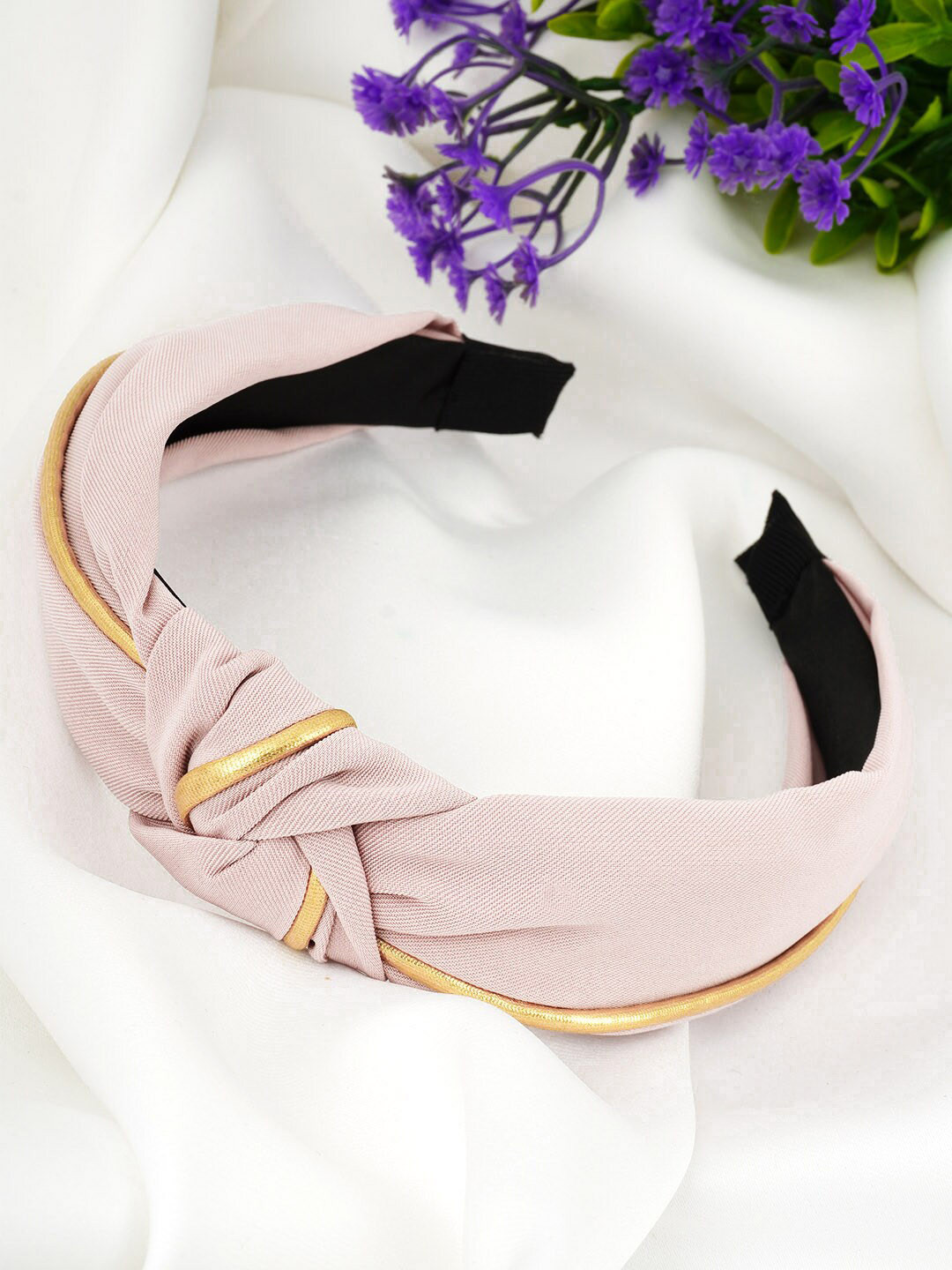 

Ferosh Women Knotted Hairband, Pink
