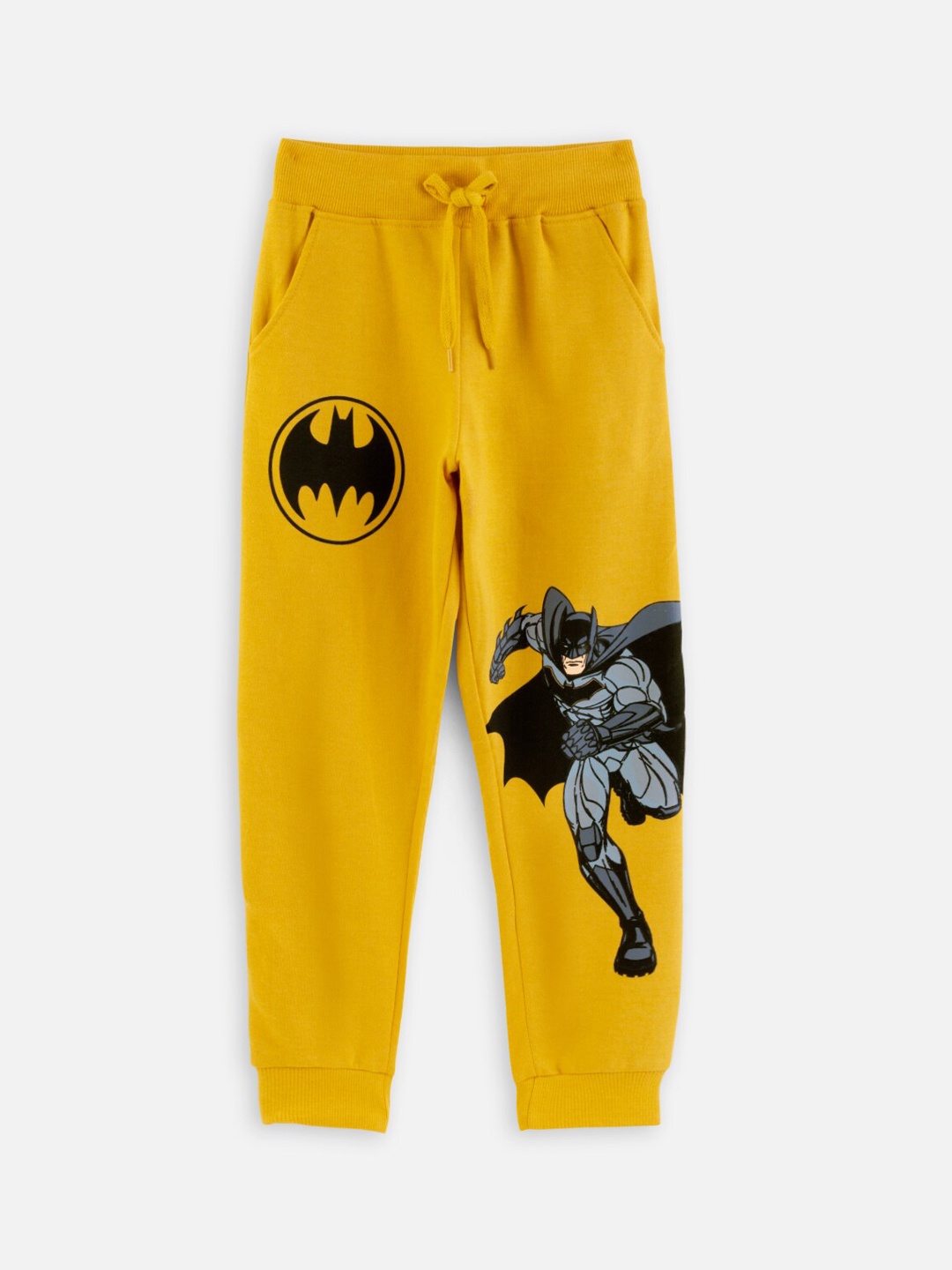 

Nap Chief Kids Batman Printed Joggers, Yellow