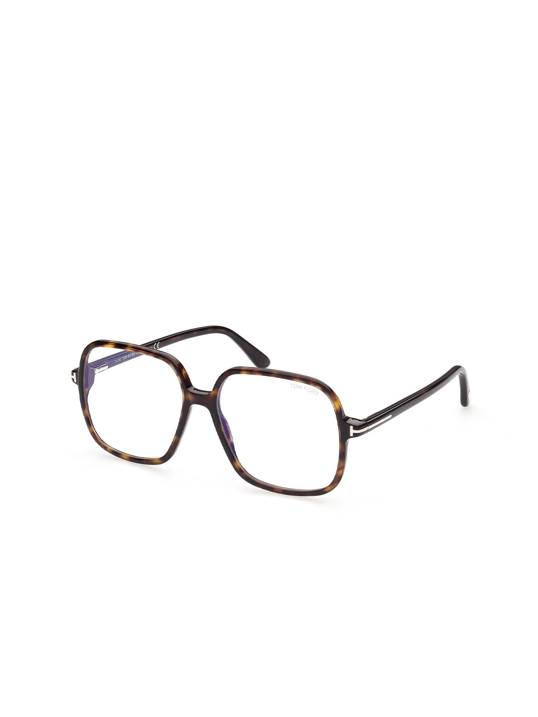 

Tom Ford Women Abstract Full Rim Round Frames FT5764-B_052, Transparent