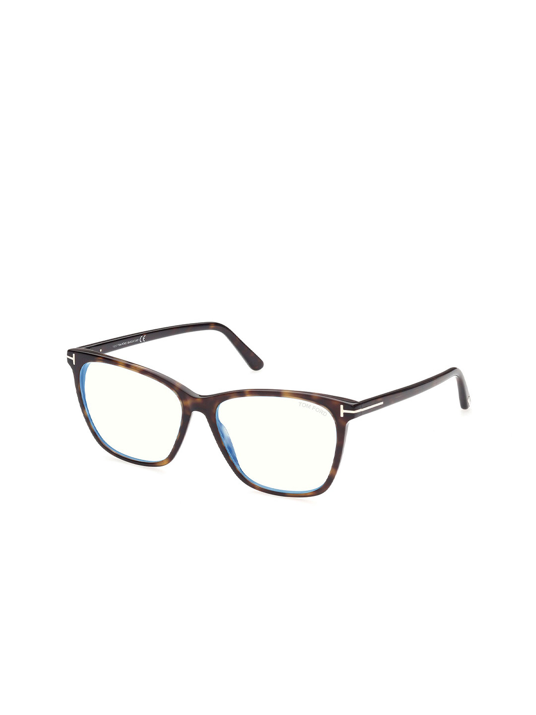 

Tom Ford Women Abstract Full Rim Square Frames FT5762-B_052, Transparent