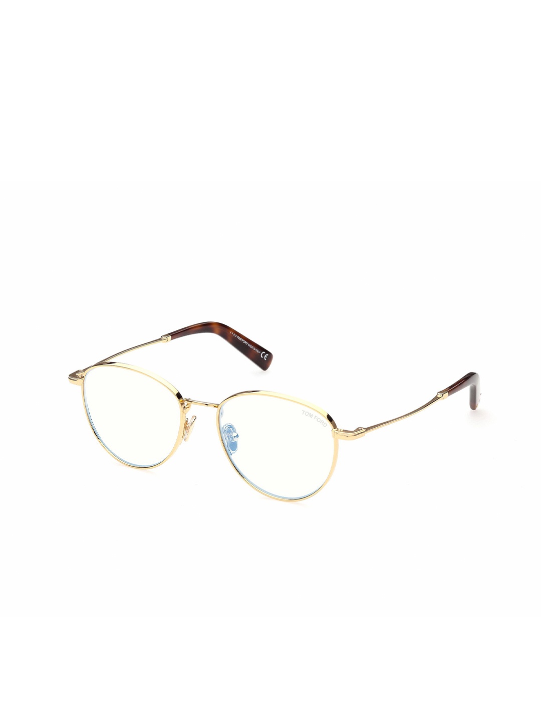 

Tom Ford Men Full Rim Oval Frames FT5749-B_030, Gold