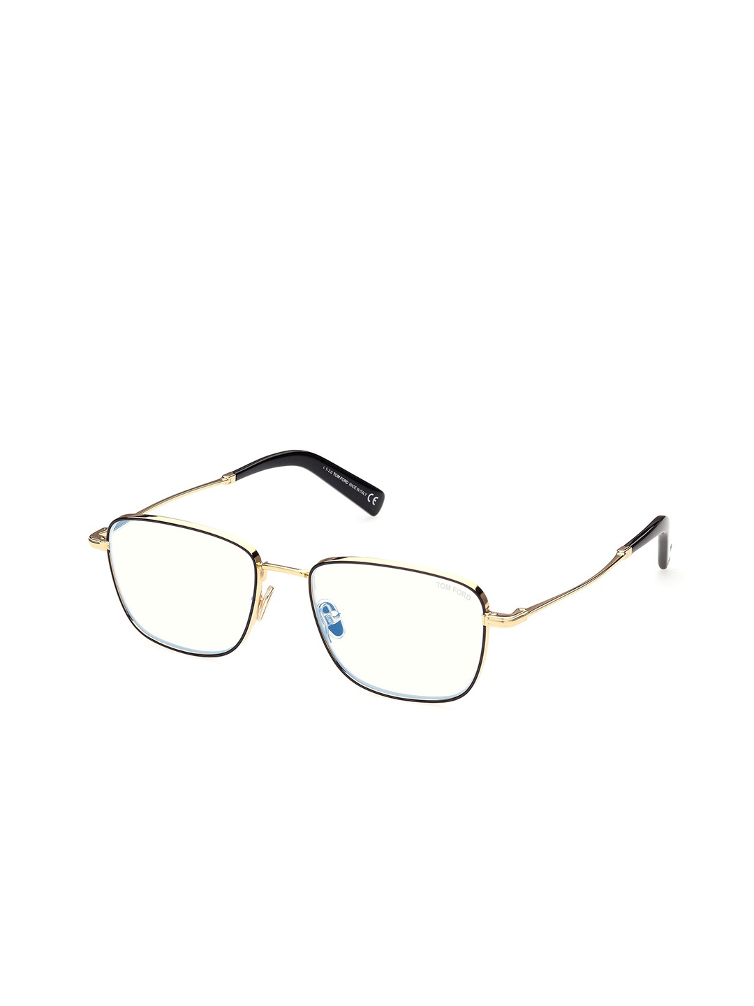 

Tom Ford Men Full Rim Square Frames FT5748-B_001, Black