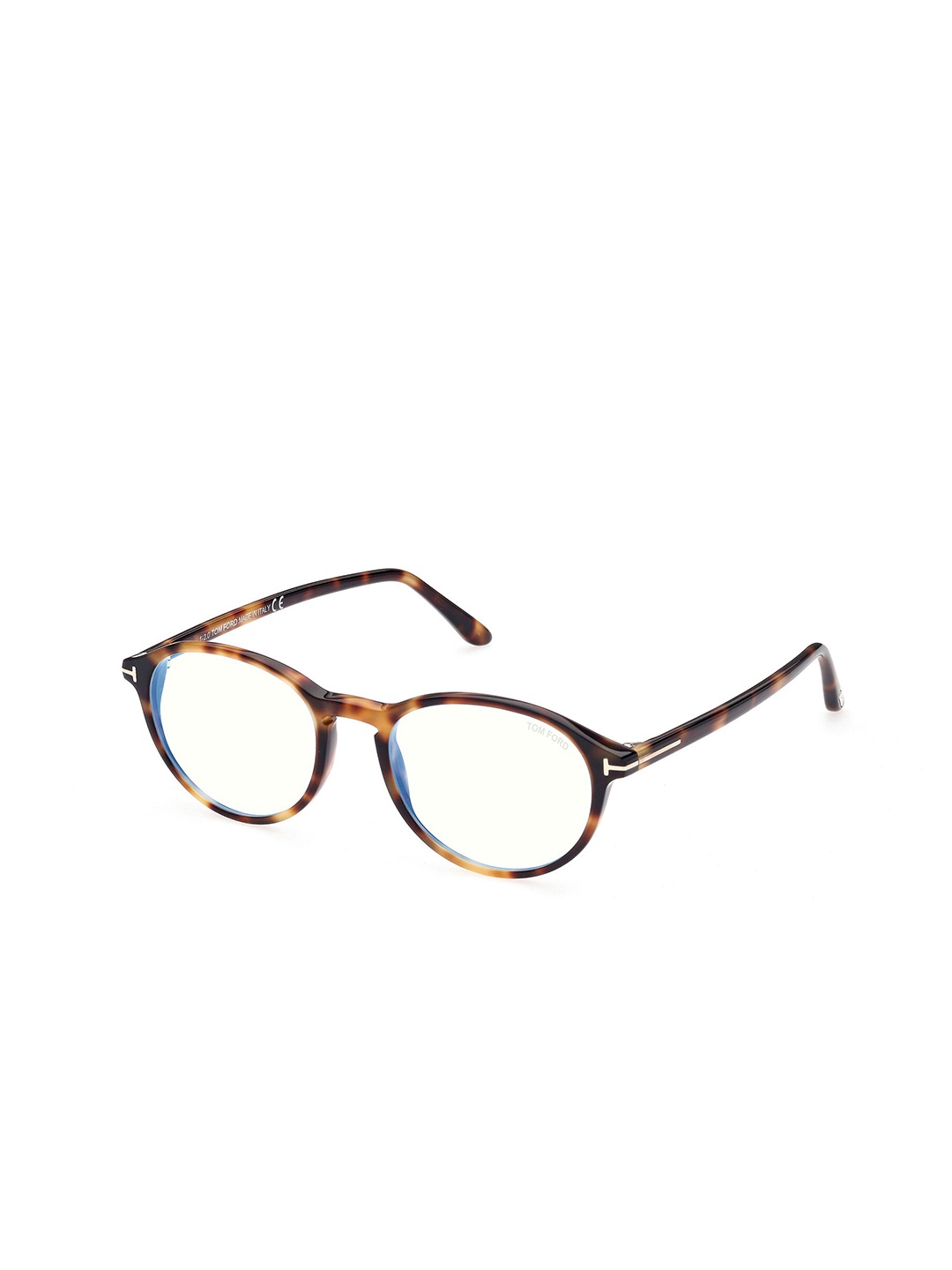 

Tom Ford Full Rim Round Frames FT5753-B_053, Brown