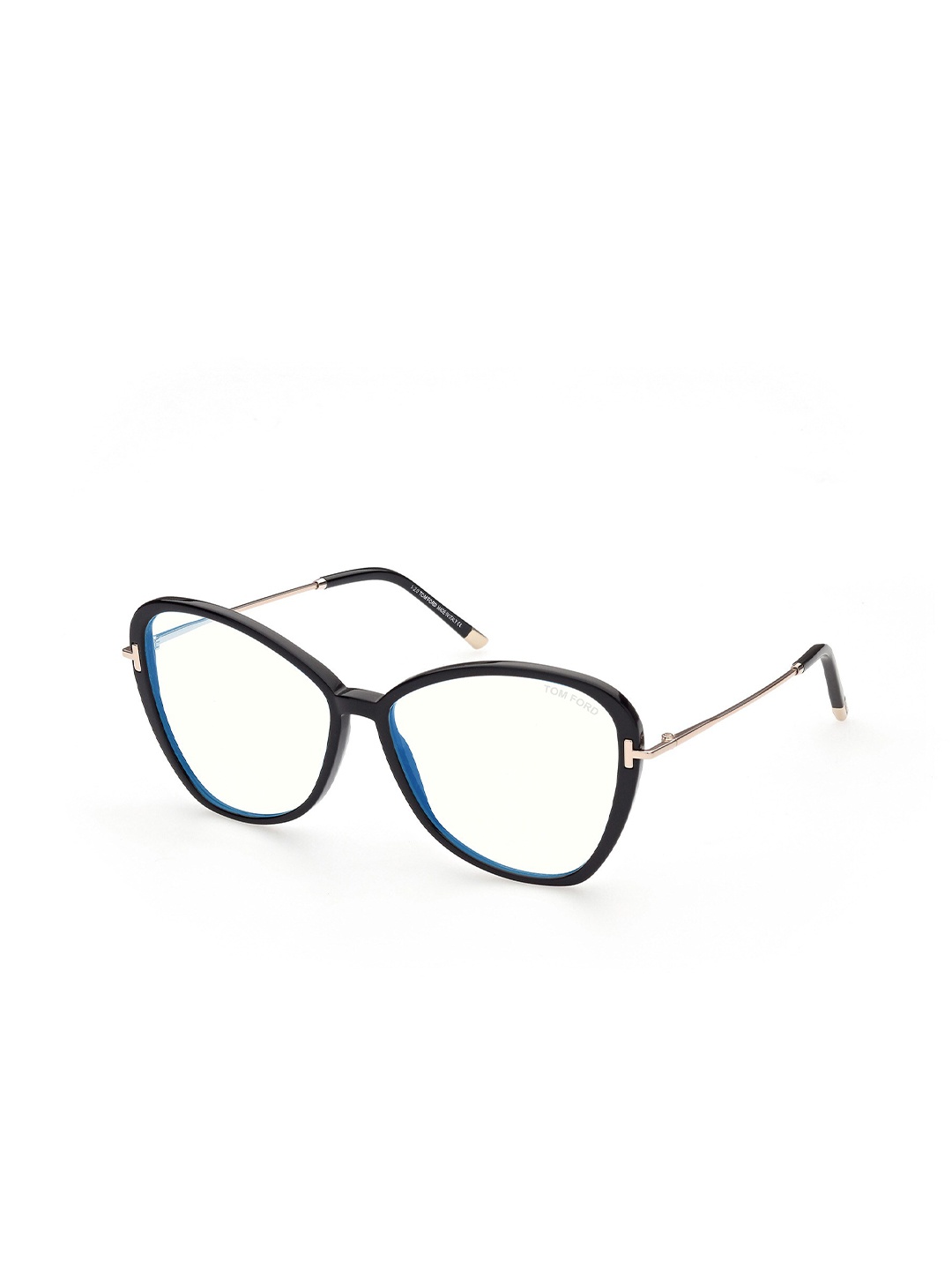 

Tom Ford Women Transparent Full Rim Butterfly Frames, Black