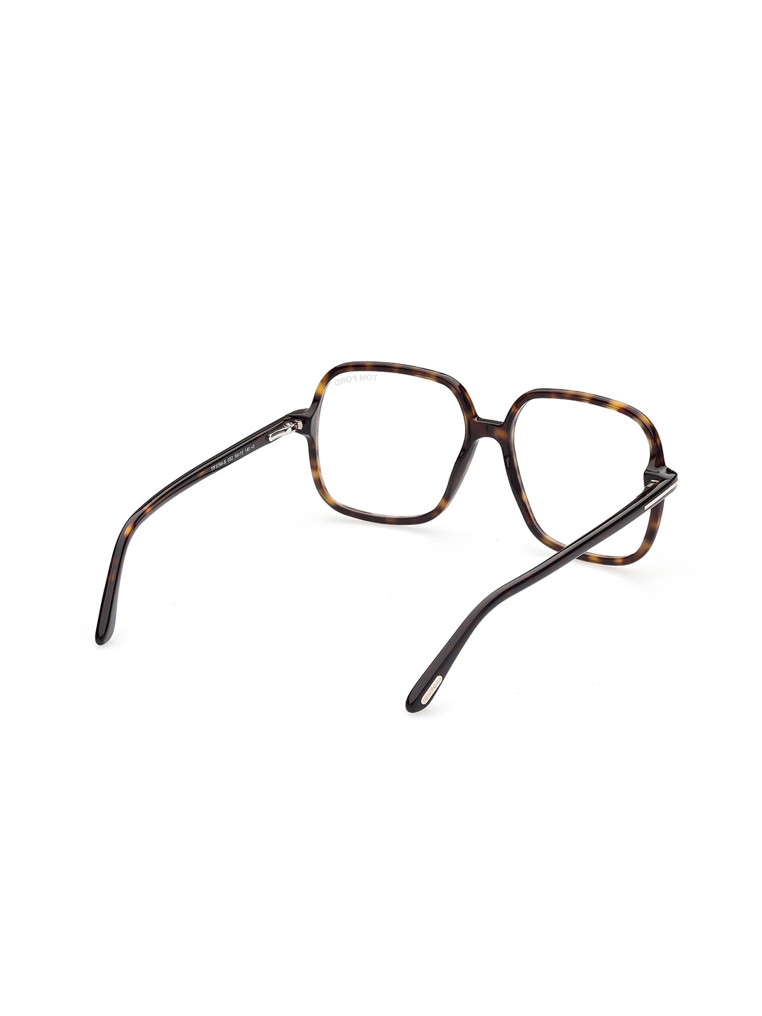 

Tom Ford Women Abstract Full Rim Square Frames FT5768-B_052, Transparent