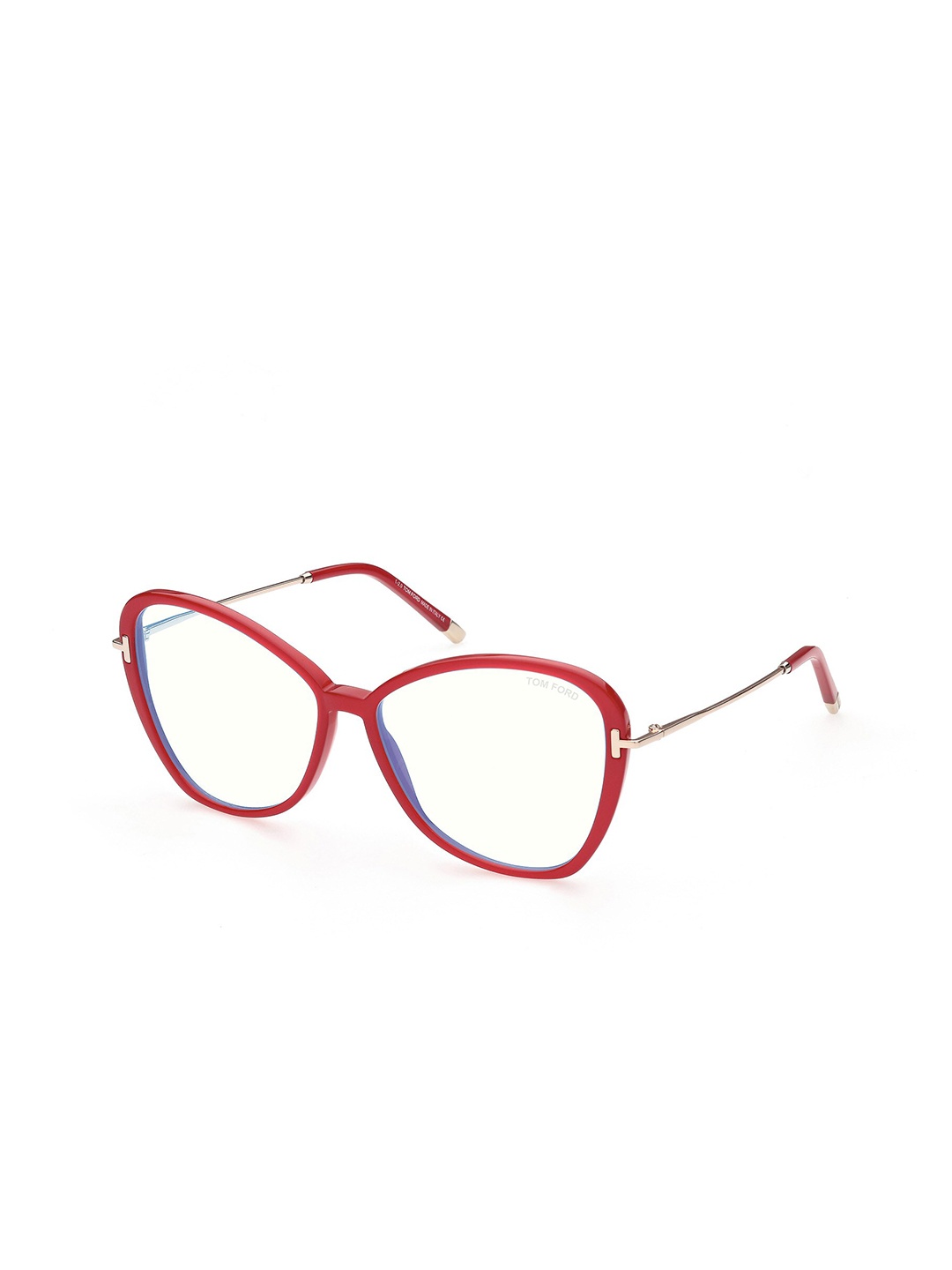 

Tom Ford Women Full Rim Butterfly Frames FT5769-B_077, Transparent