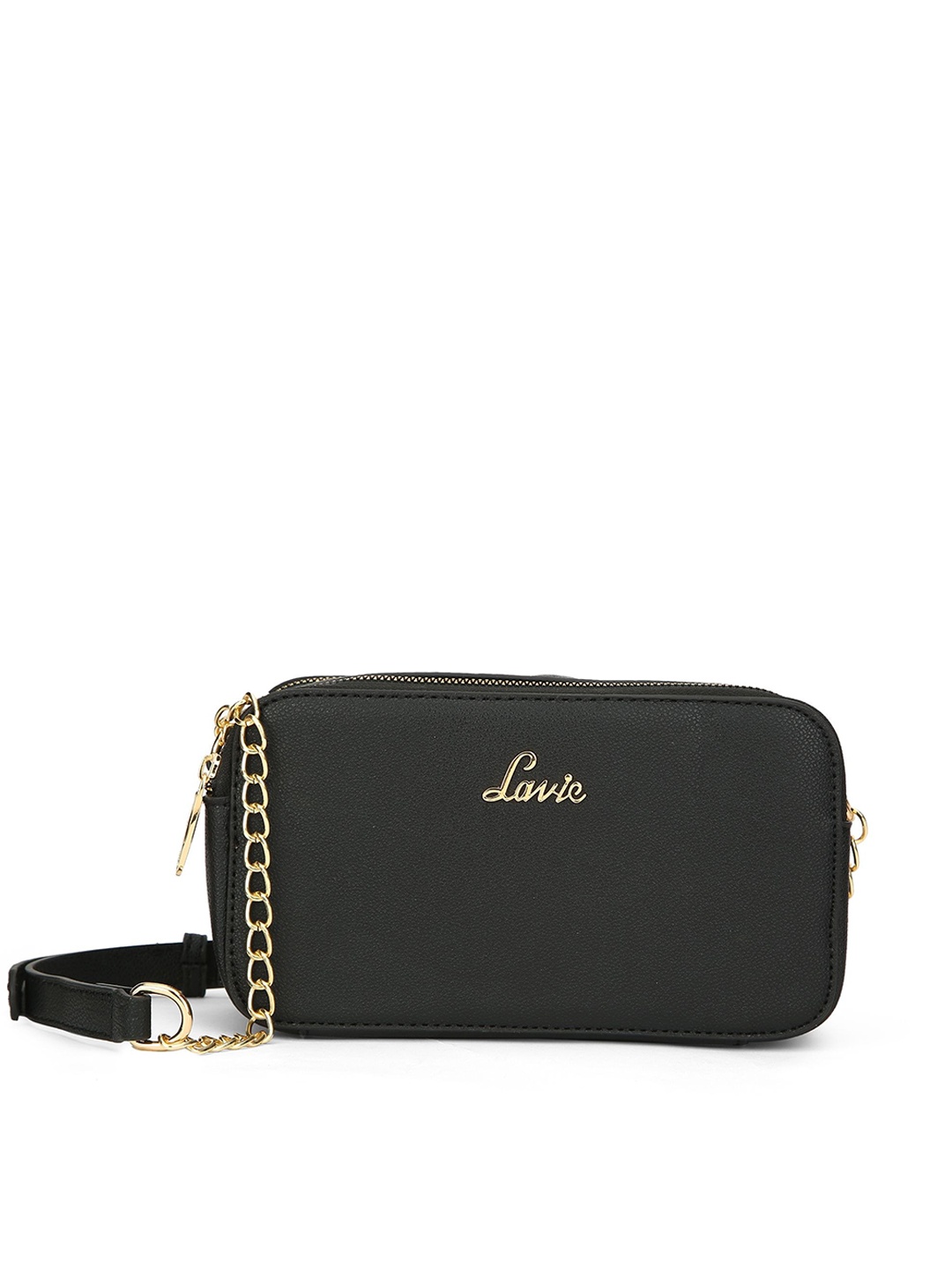 

Lavie Textured Structured Sling Bag, Black