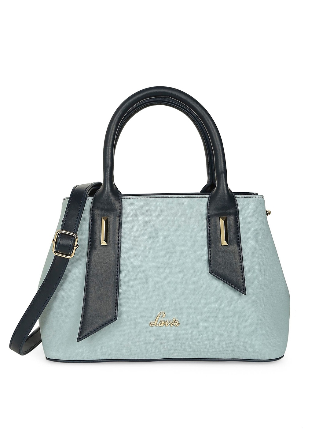 

Lavie Solid Structured Handheld Bag, Blue