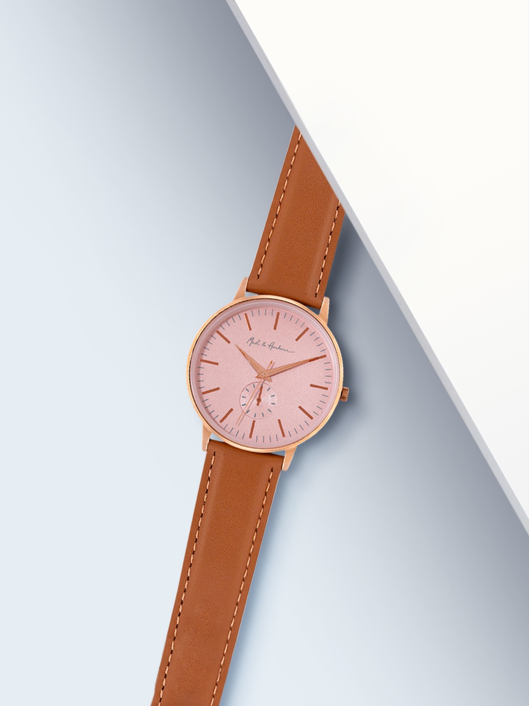 

Mast & Harbour Women Analogue Watch MH-01-02A-Rose Gold, Pink