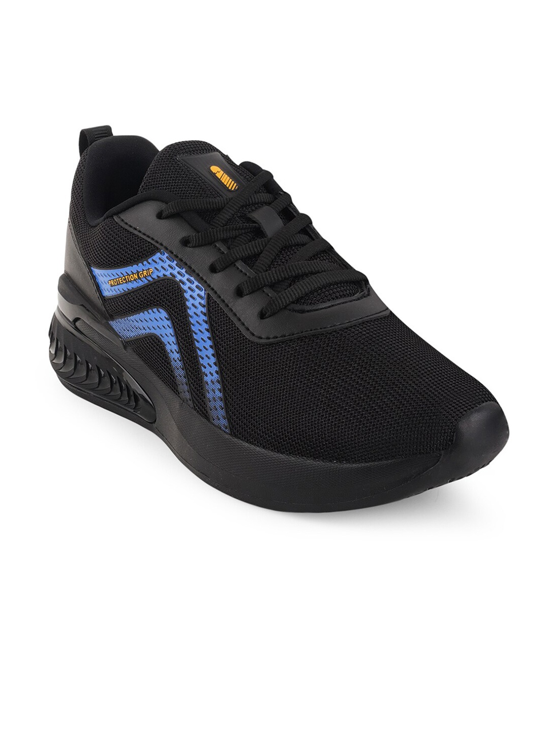 

Campus Men Hotline Mesh Running Shoes, Black