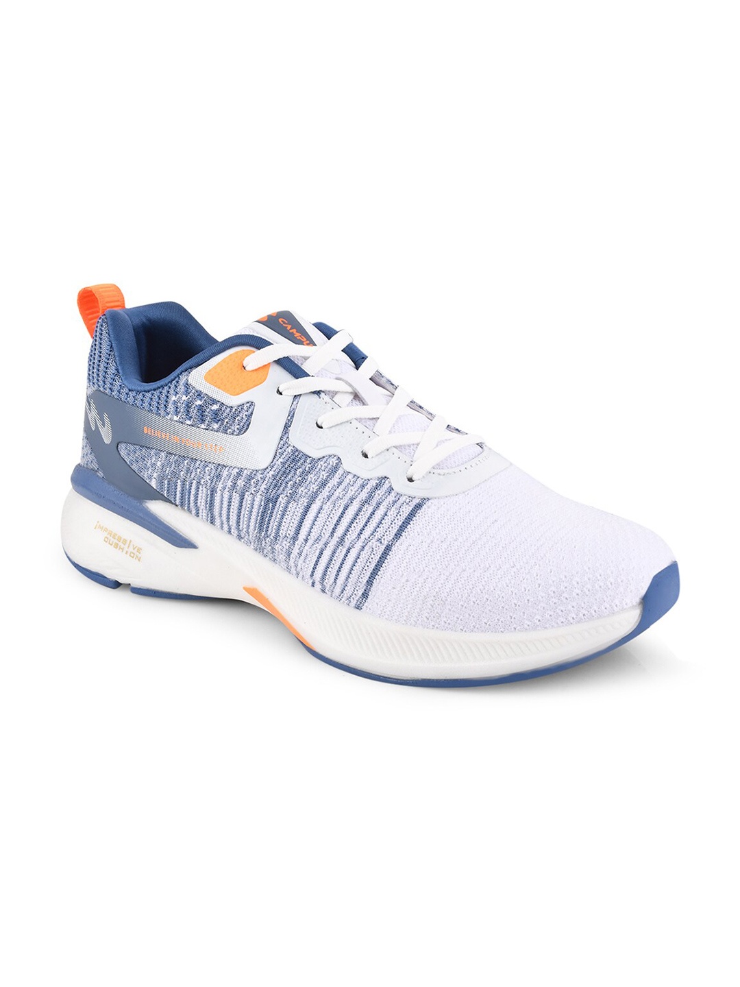 

Campus Men Node Mesh Running Shoes, White