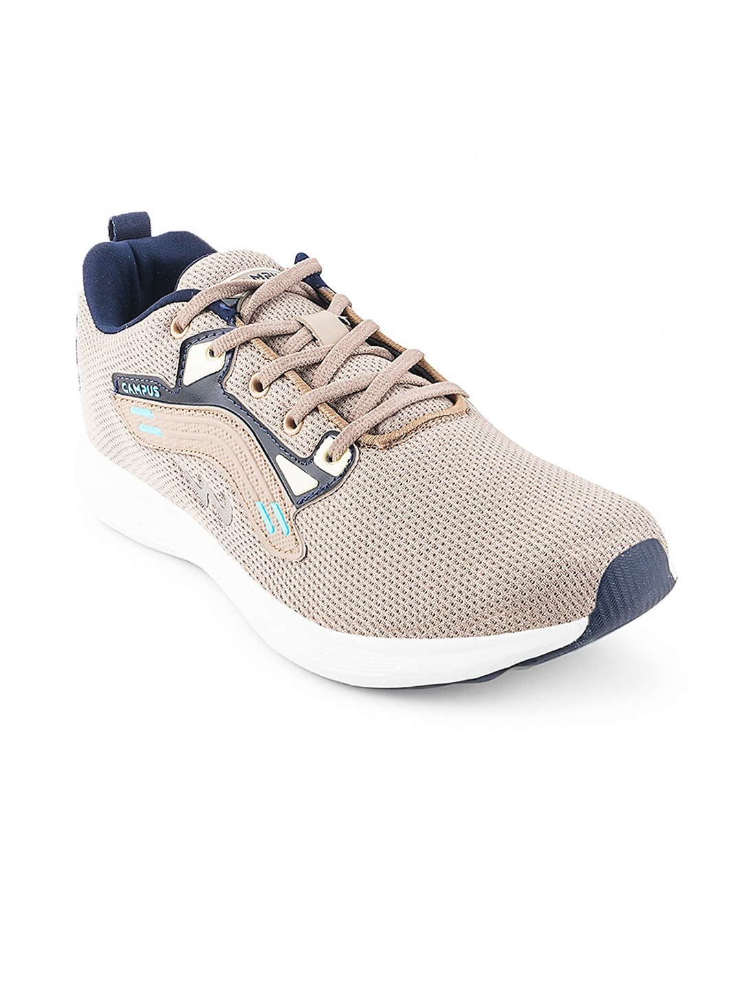 

Campus Men Camp Dallin Mesh Running Shoes, Beige