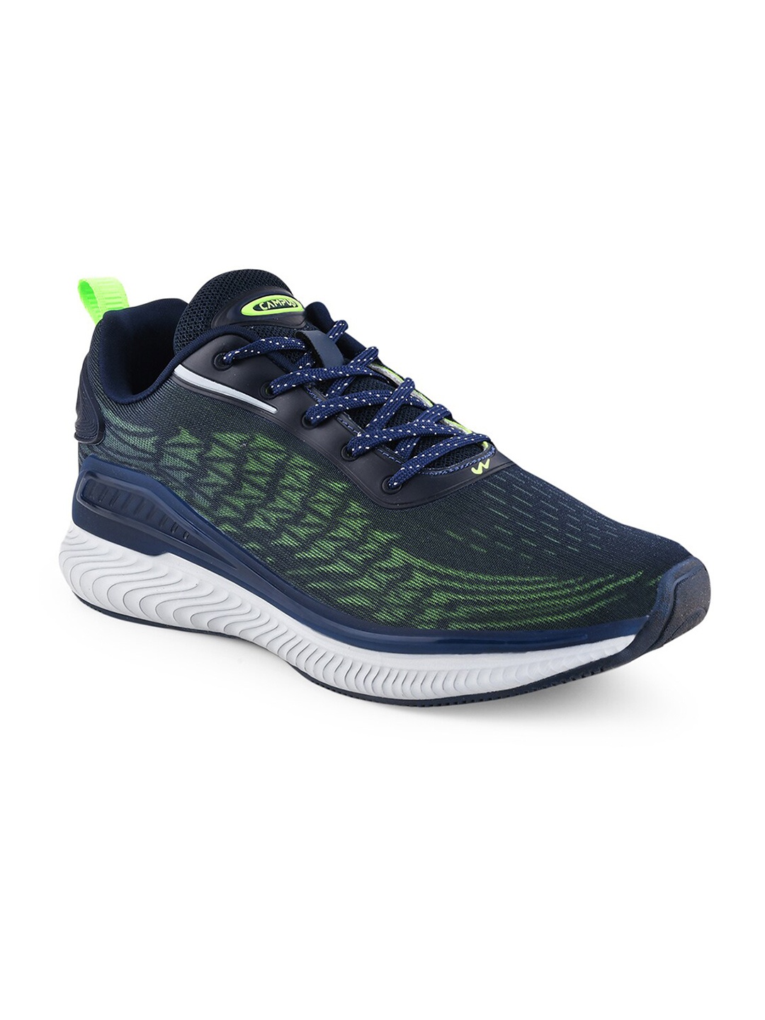 

Campus Men Firefly Mesh Running Shoes, Navy blue