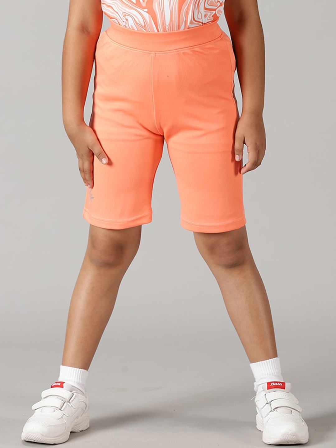 

KiddoPanti Girls Cycling Sports Shorts, Coral