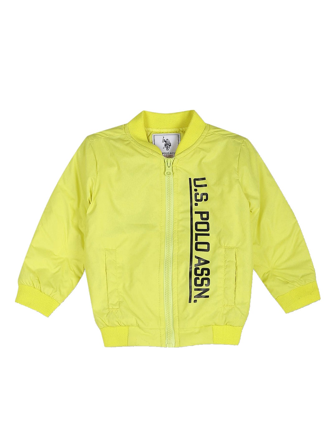 

U.S. Polo Assn. Kids Boys Bomber Jacket, Lime green