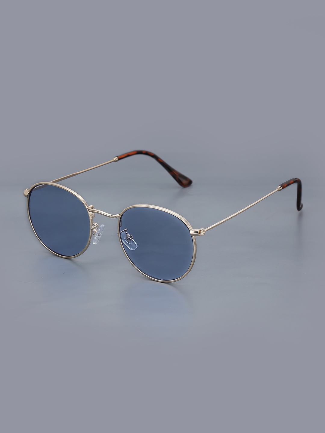 

Carlton London Women Round Sunglasses With UV Protected Lens CLSW223, Gold