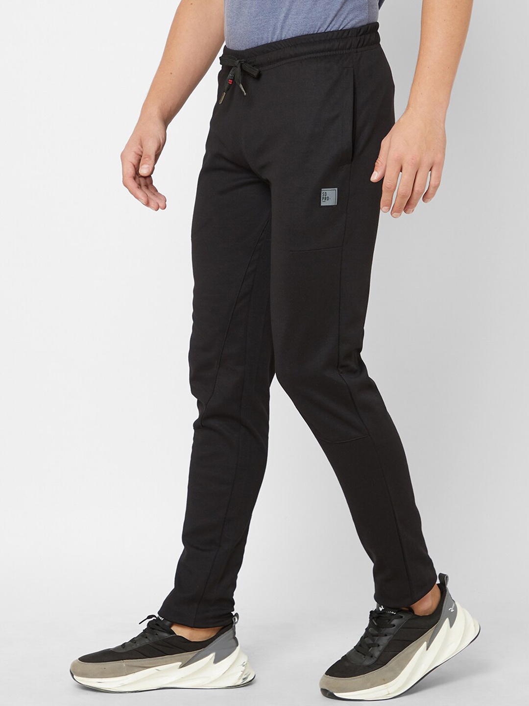 

Sweet Dreams Men Mid-Rise Track Pants, Black