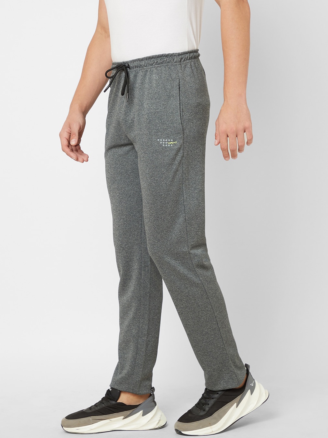 

Sweet Dreams Men Mid-Rise Track Pants, Grey melange