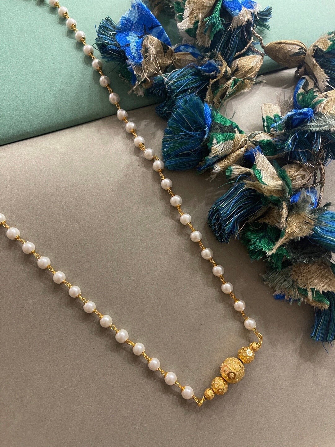 

Digital Dress Room Brass Gold-Plated Necklace