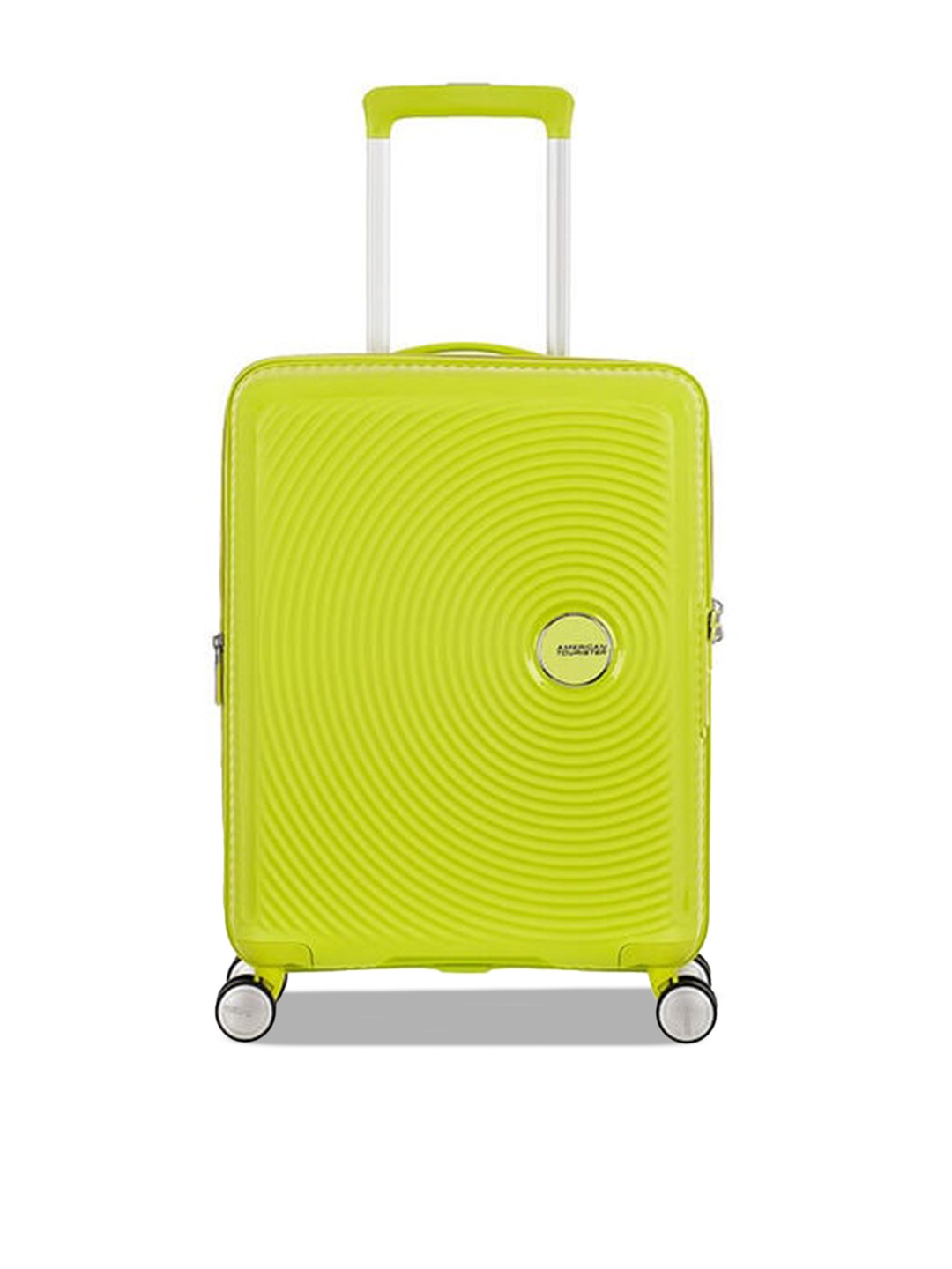 

AMERICAN TOURISTER CURIO Textured Hard Cabin Suitcase, Lime green