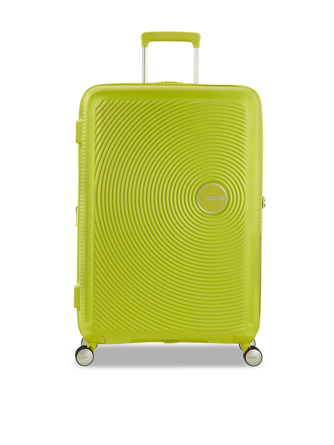 

AMERICAN TOURISTER CURIO Textured Hard Large Suitcase, Lime green