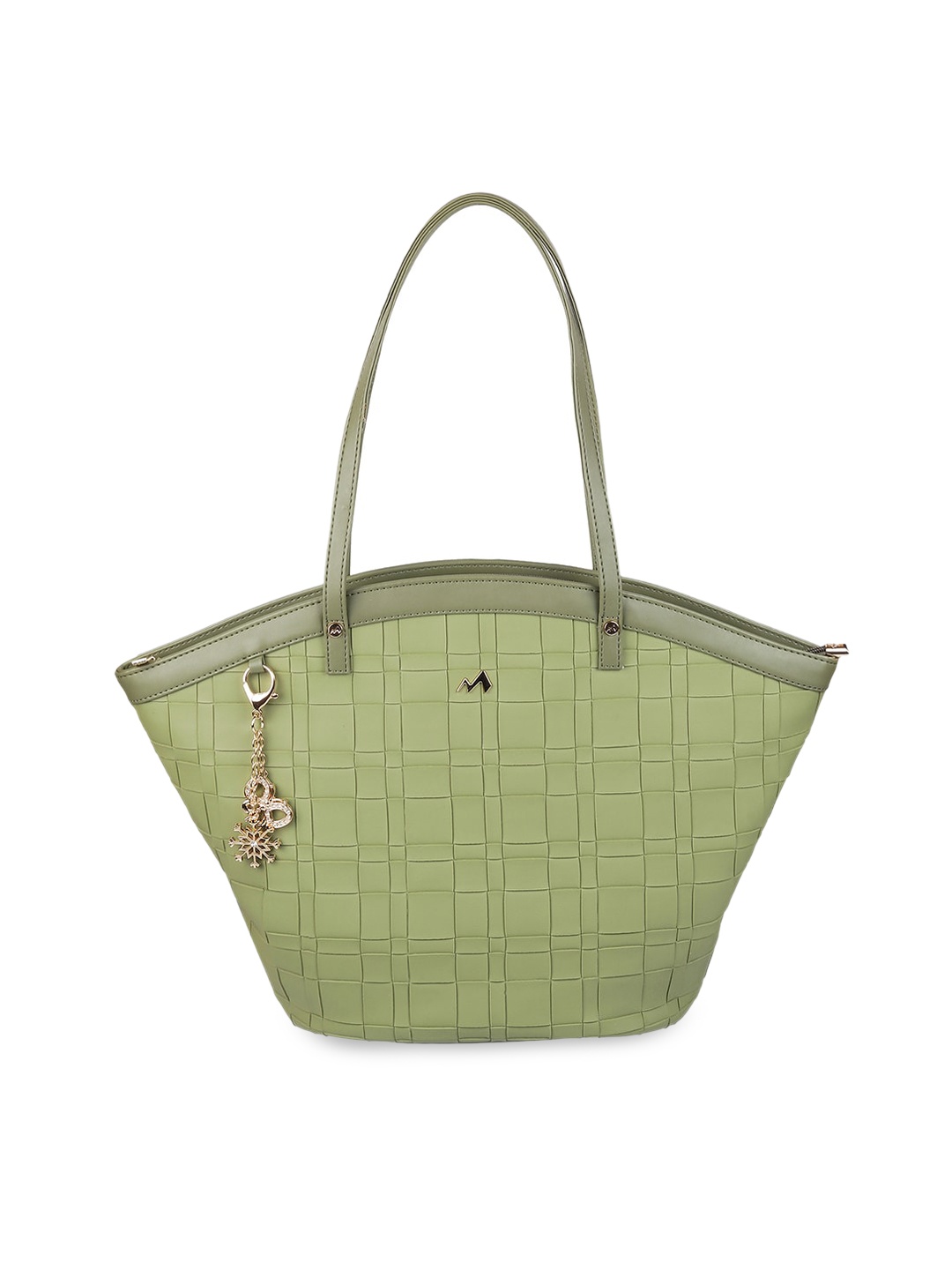 

Metro Textured Shopper Shoulder Bag, Green