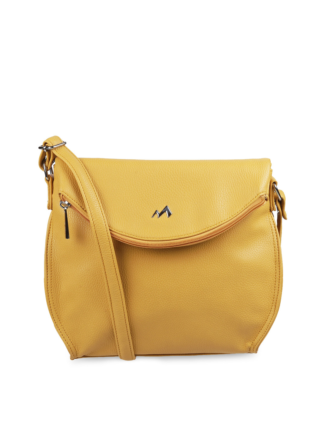 

Metro Structured Sling Bag, Yellow