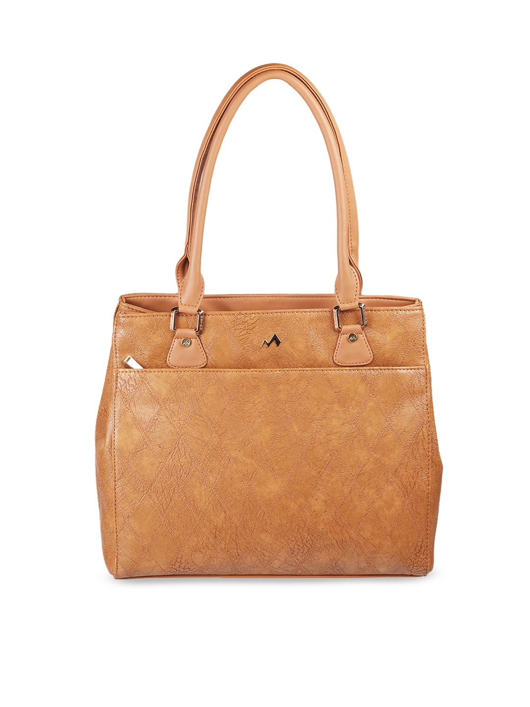 

Metro Women Oversized Structured Handheld Bag, Tan
