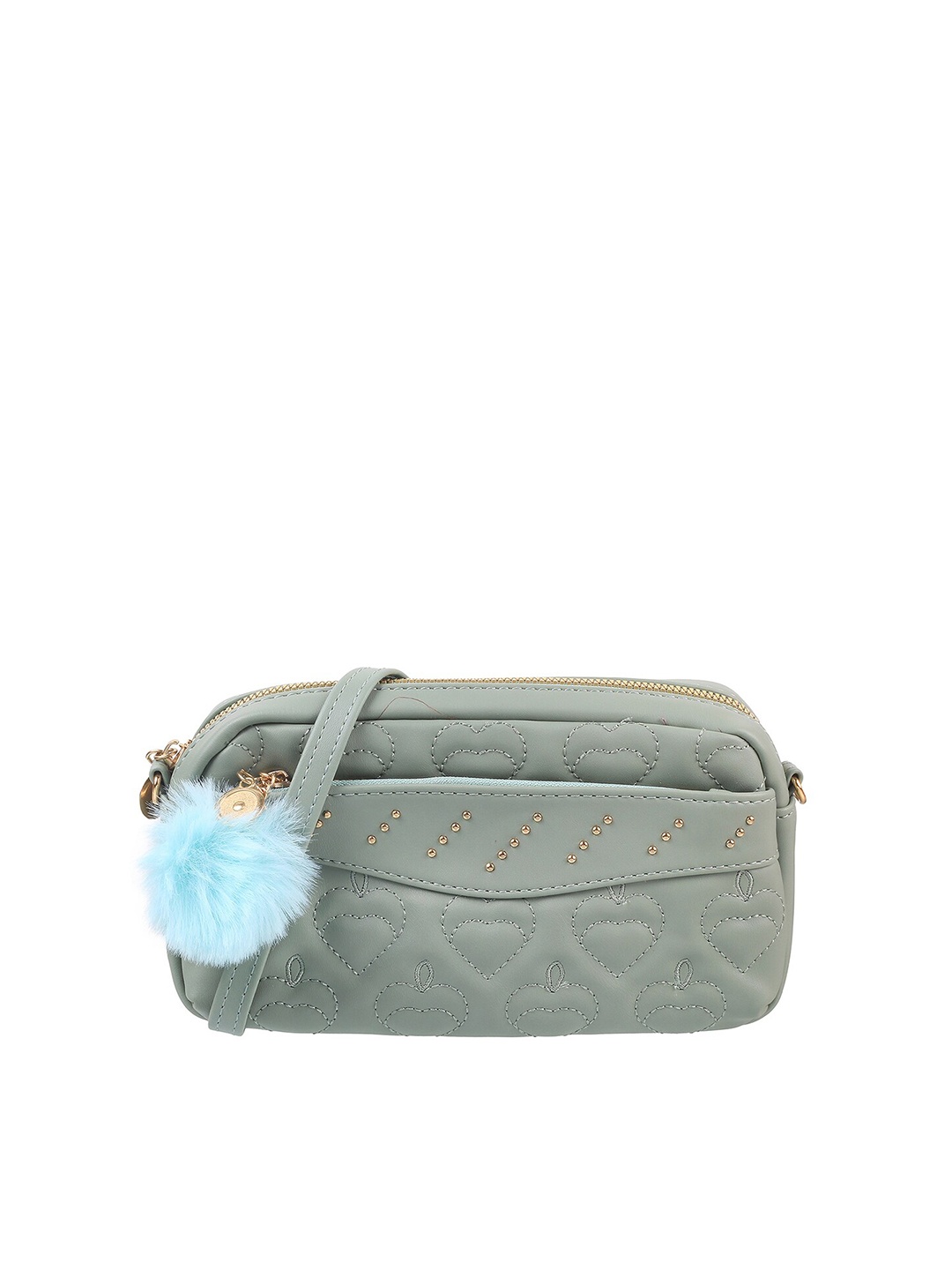 

WALKWAY by Metro Structured Sling Bag, Green