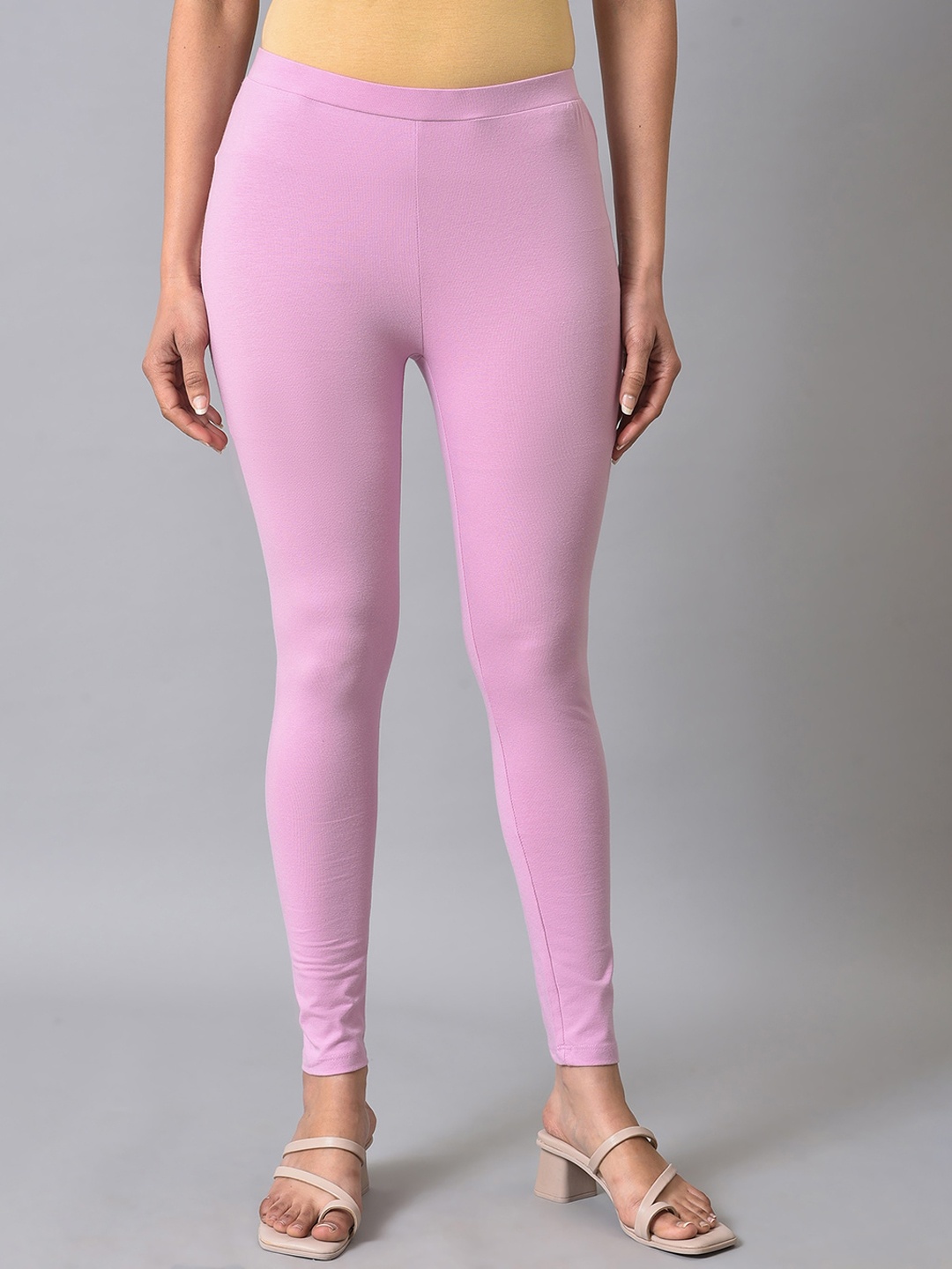 

W Women Ankle-Length Leggings, Lavender