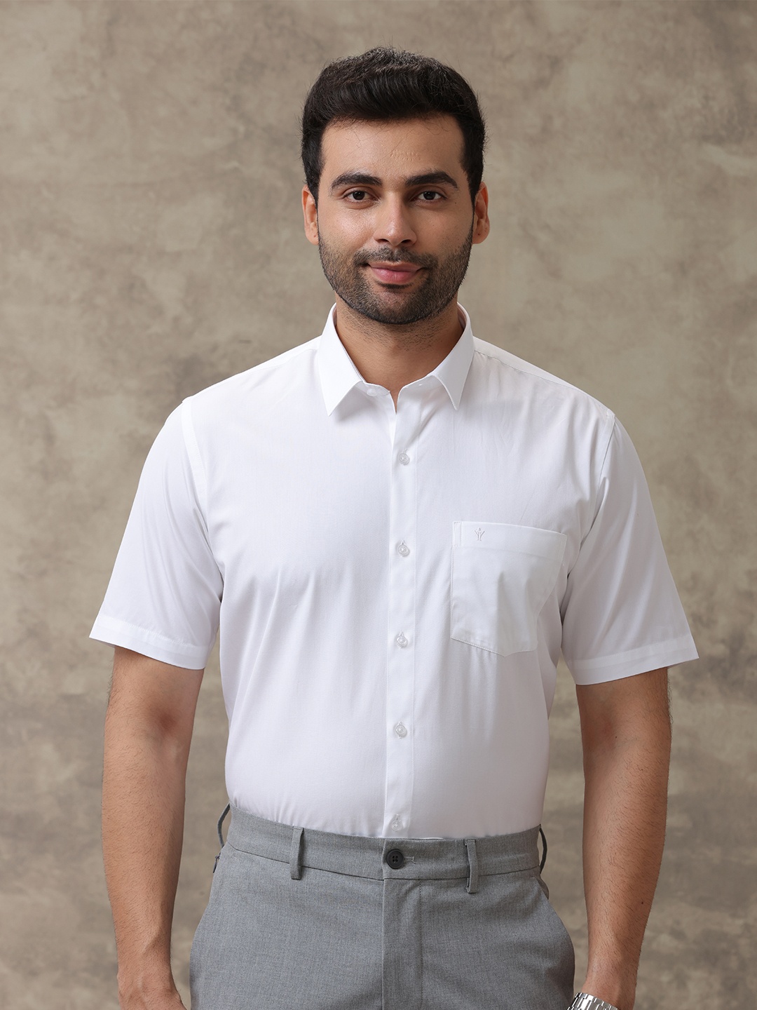 

Ramraj Original Pure Cotton Ethnic Shirt, White